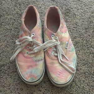 tie dye vans